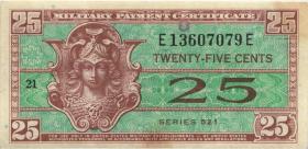 USA / United States P.M31 25 Cents (1954) (1/1-) 