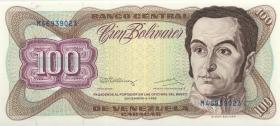 Venezuela P.066e 100 Bolivares 8.12.1992 (1) 