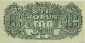 Tschechoslowakei / Czechoslovakia P.048s 100 Kronen 1944 (1) Specimen 