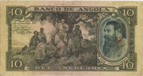 Angola P.078 10 Angolares 1946 (3-) 