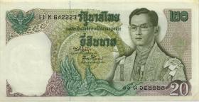 Thailand P.084 20 Baht (1971-1981) (2) 