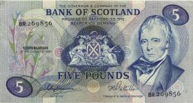 Schottland / Scotland P.112d 5 Pounds 1980 (3) 