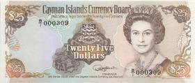 Cayman-Inseln P.14 25 Dollar 1991 (1) 