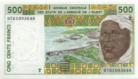 West-Afr.Staaten/West African States P.810Tg 500 Francs 1997 (1) 