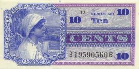 USA / United States P.M65 10 Cents (1968) (1-) 
