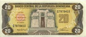 Dom. Republik/Dominican Republic P.139 20 Pesos Oro 1992 (1/1-) 