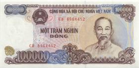 Vietnam / Viet Nam P.117a 100.000 Dong 1994 (2000) (1) CD 