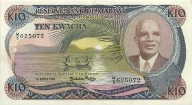 Malawi P.21a 10 Kwacha 1986 (1/1-) 