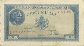 Rumänien / Romania P.056 5.000 Lei 20.3.1945 (3) 