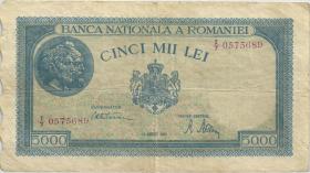 Rumänien / Romania P.056 5.000 Lei 21.8.1945 (3) 