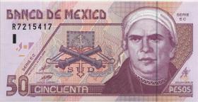 Mexiko / Mexico P.117b 50 Pesos 2002 (1) 