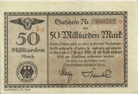 PS1366 Reichsbahn Stettin 50 Milliarden Mark 1923 (3) 