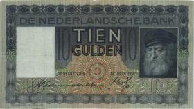 Niederlande / Netherlands P.049 10 Gulden 1937 (3) 