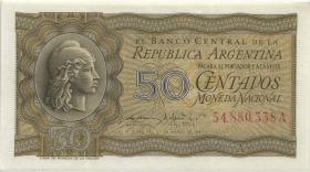 Argentinien / Argentina P.259a 50 Centavos 1947 (1) 