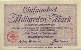 PS1248 Reichsbahn Halle 100 Milliarden Mark 1923 (2) 