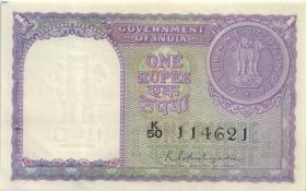 Indien / India P.073 1 Rupien 1951 (1) 