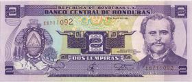 Honduras P.072c 2 Lempiras 1994 (1) 