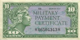 USA / United States P.M51 10 Cents (1964) (3+) 