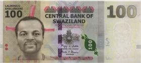 Swasiland / Swaziland P.39 100 Emalangeni 2010 AA 0000510(1) low number 