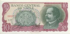 Chile P.142 10 Escudos (1970) (1) U.1 