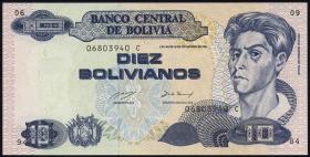 Bolivien / Bolivia P.210 10 Bolivianos (1993) C (1) 