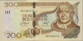 Bolivien / Bolivia P.247 200 Bolivianos (2015) (1) 