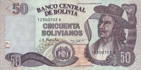 Bolivien / Bolivia P.206b 50 Bolivianos (1997) (1) 
