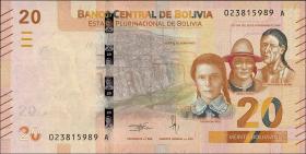 Bolivien / Bolivia P.249 20 Bolivianos (2018) (1) 