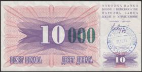 Bosnien & Herzegowina / Bosnia P.053c 10000 Dinara 1993 (1) 