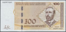 Bosnien & Herzegowina / Bosnia P.087a 100 konv. Marka 2012 (1) 