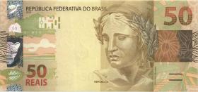 Brasilien / Brazil P.256f 50 Reais 2010 (2020) (1) 
