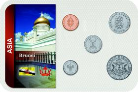 Kursmünzensatz Brunei 