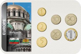 Kursmünzensatz Bulgarien / Coin Set Bulgaria 