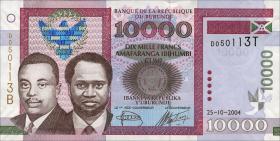 Burundi P.43a 10000 Francs 2004 (1) 