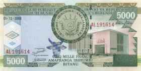 Burundi P.48a 5000 Francs 2008 (1) 