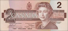 Canada P.094b 2 Dollars 1986 (1) 