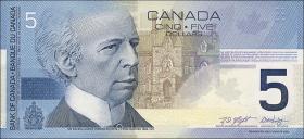 Canada P.101a 5 Dollars 2002/2001 (1) 
