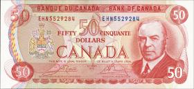 Canada P.090b 50 Dollars 1975 (1) 