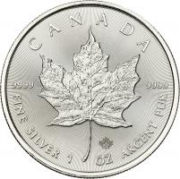 Canada Silber-Unze 2021 Maple Leaf 