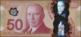 Canada P.109c 50 Dollars 2012 (2022) Polymer (1) 