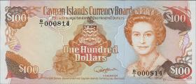 Cayman-Inseln P.15 100 Dollars 1991 (1) 