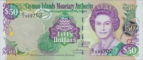 Cayman-Inseln P.32a 50 Dollars 2003 C/1 (1) 