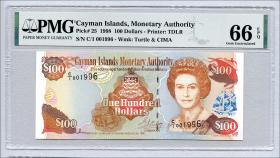 Cayman-Inseln P.25 100 Dollars 1998 (1) 