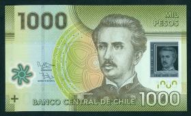Chile P.161c 1000 Pesos 2012 Polymer (1) 
