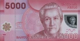 Chile P.163b 5000 Pesos 2011 Polymer (1) 