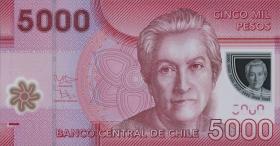 Chile P.163d 5000 Pesos 2013 Polymer (1) 
