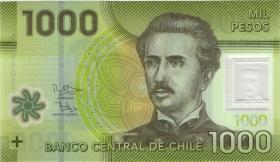 Chile P.161g 1000 Pesos 2016 Polymer (1) 