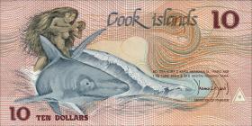 Cook Inseln / Cook Islands P.04 10 Dollars (1987) (1) 