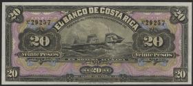 Costa Rica P.S165s1 20 Pesos unsigniert (1) 