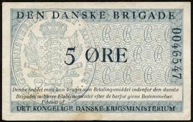 Dänemark / Denmark P.M07 5 Öre (1947-1958) Danske Brigade (3) 
